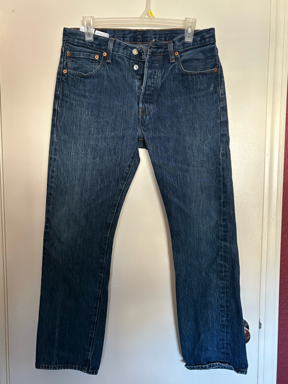 Levi's Men's Indigo Straight-Leg Jeans